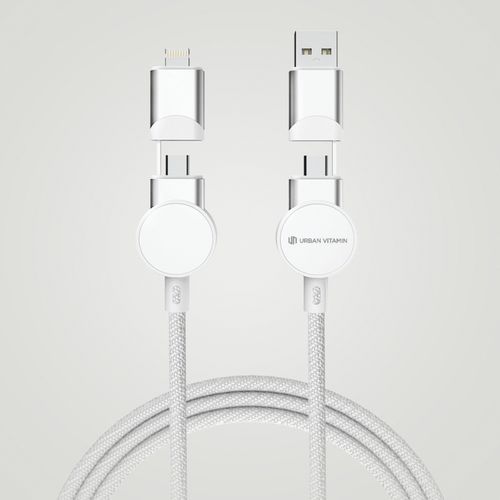 Oakland RCS recycled plastic 6-in-1 fast charging 45W cable