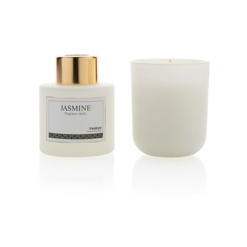 Ukiyo candle and fragrance sticks gift set