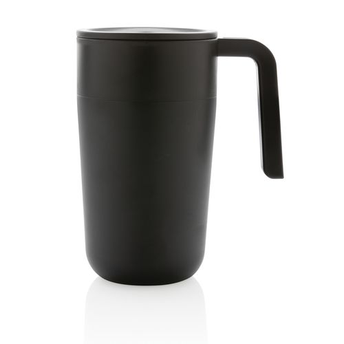 GRS Recycled PP and SS mug with handle