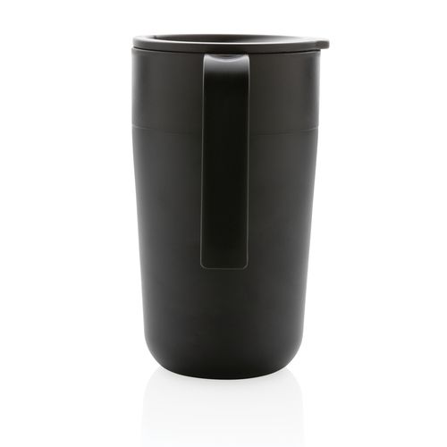 GRS Recycled PP and SS mug with handle