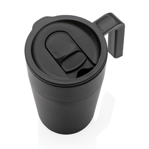 GRS Recycled PP and SS mug with handle