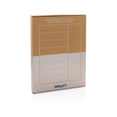 Impact Aware™ A4 portfolio with magnetic closure