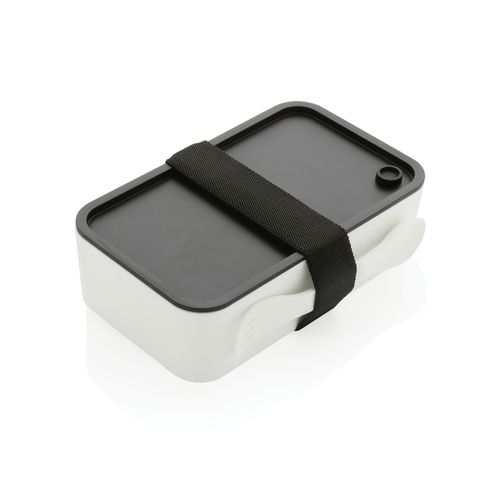 GRS recycled PP lunch box with spork