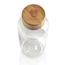 RCS RPET bottle with bamboo lid