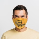 Double Layer 3D Flat-Fold Fabric Face Mask