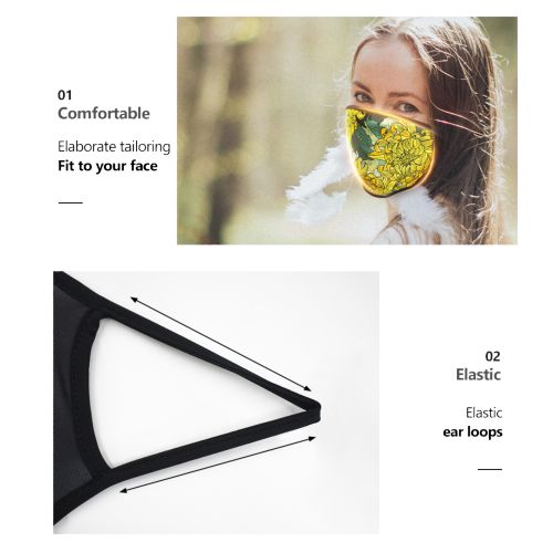 Standard Fabric Flat Face Mask