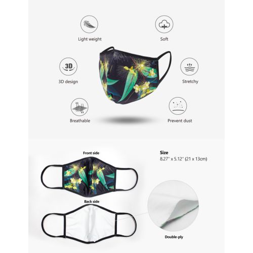 3D Fabric Face Mask