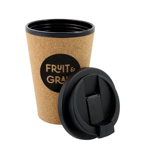 Cork Double Wall Travel Mug (350ml)