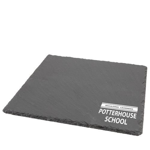 Natural Edge Slate Platter (28x28cm)