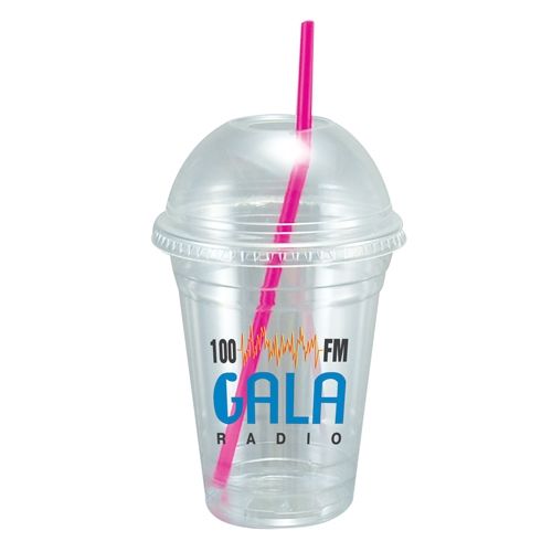 Smoothie Cup Domed Or Flat Lid (Fits 14oz, 17oz & 23oz Cups)