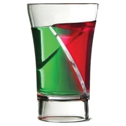 Reusable Twister Shot Glass (30ml/15ml+15ml)