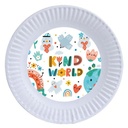 Disposable Paper Plate (23cm)