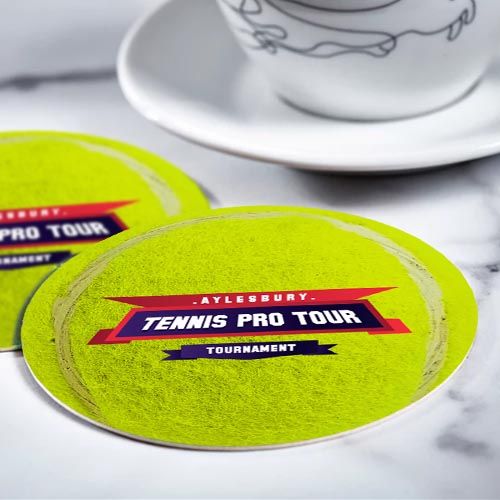 Round Premium Beer Mat