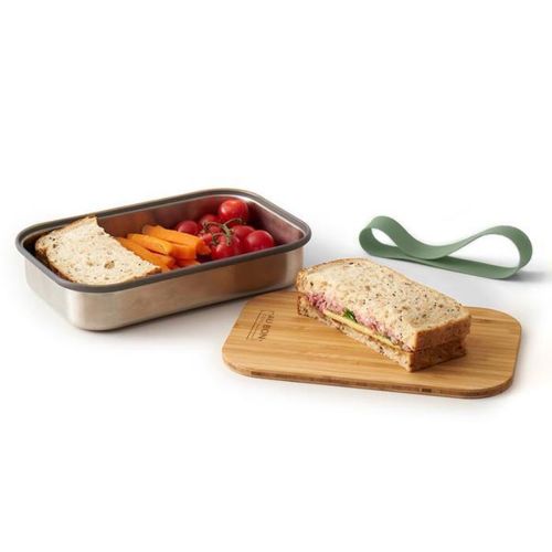 Stainless Steel Sandwich Box - black+blum