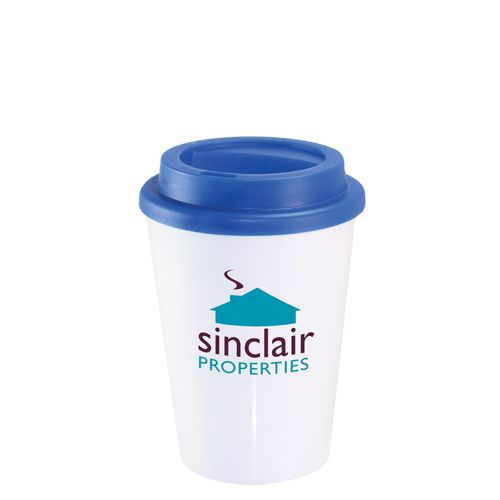 Plastic Double Wall Take Out Coffee Cup (340ml/12oz) **