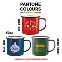 Premium Enamel Mugs (568ml/20oz) - Coloured