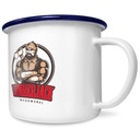 Premium Enamel Mugs (568ml/20oz) - White