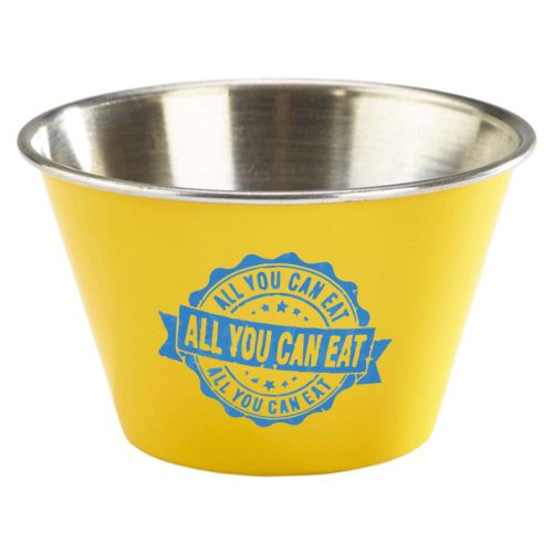 6oz Stainless Steel Ramekin - (Blue, Red, Yellow & Black)