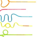 Curly Straws - Assorted Shapes