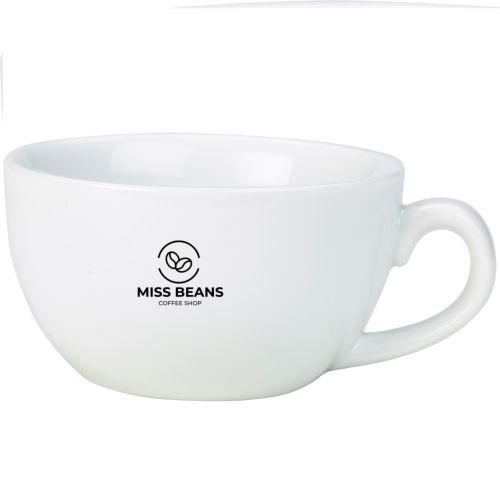 Porcelain Bowl Shaped Cup 34cl/12oz