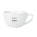 Porcelain Bowl Shaped Cup 17.5cl/6oz