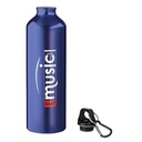 Aluminium Bottle With Carabiner (800ml)