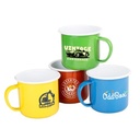 Premium Enamel Mugs (285ml/10oz) - Coloured