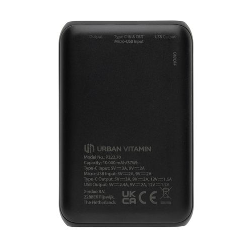 Urban Vitamin Alameda 10.000 mAh 18W PD powerbank