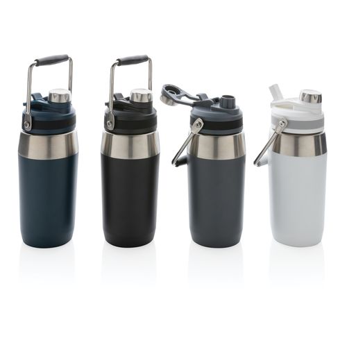 Vacuum stainless steel dual function lid bottle 500ml