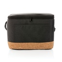 Impact AWARE™ XL RPET two tone cooler bag with cork detail