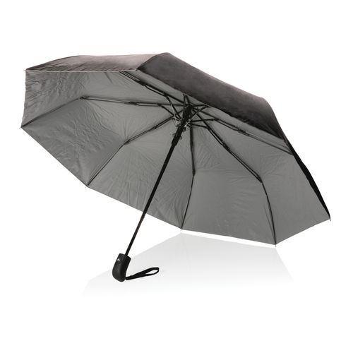 21" Impact AWARE™ RPET 190T Pongee dual colour mini umbrella