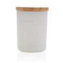 Ukiyo deluxe scented candle with bamboo lid