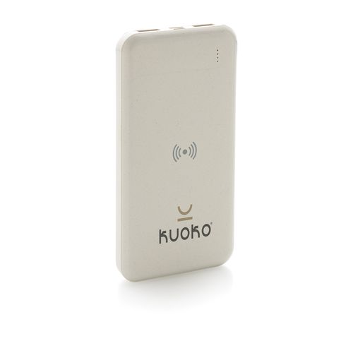 RCS standard recycled plastic wireless powerbank