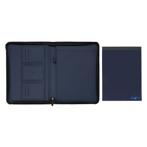 Impact AWARE™ RPET A4 portfolio with zipper