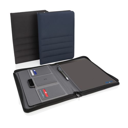 Impact AWARE™ RPET A4 portfolio with zipper