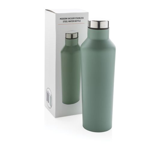 Modern vacuum stainless steel water bottle