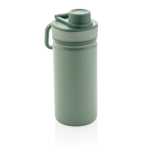 Vacuum stainless steel bottle with sports lid 550ml