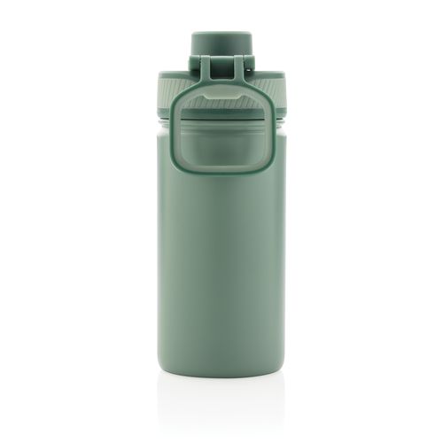 Vacuum stainless steel bottle with sports lid 550ml