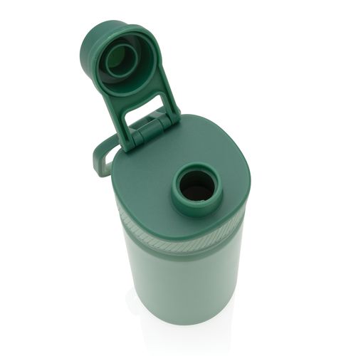 Vacuum stainless steel bottle with sports lid 550ml