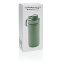 Vacuum stainless steel bottle with sports lid 550ml