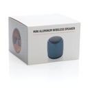 Mini aluminium wireless speaker