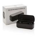 Free Flow TWS earbuds in charging case