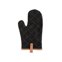 Deluxe canvas oven mitt