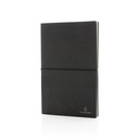 A5 recycled leather notebook