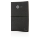 A5 recycled leather notebook