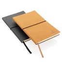 A5 recycled leather notebook