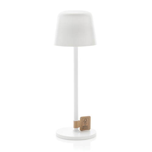 Zenic RCS recycled plastic USB re-chargable table lamp