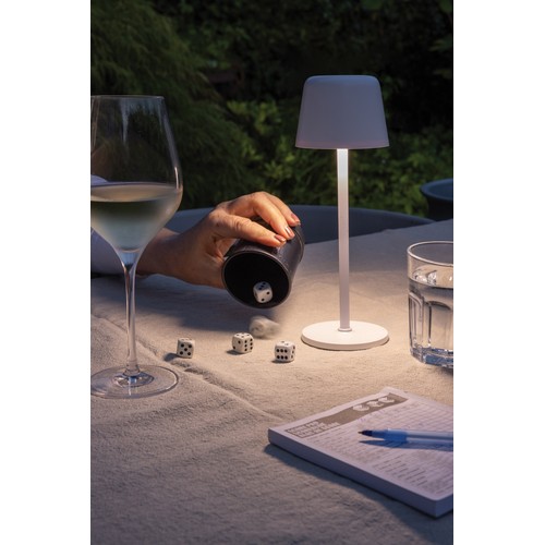 Zenic RCS recycled plastic USB re-chargable table lamp