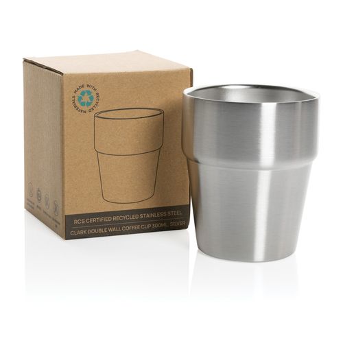 Clark RCS double wall coffee cup 300ML