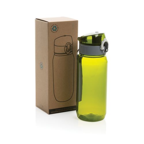 Yide RCS Recycled PET leakproof lockable waterbottle 600ml